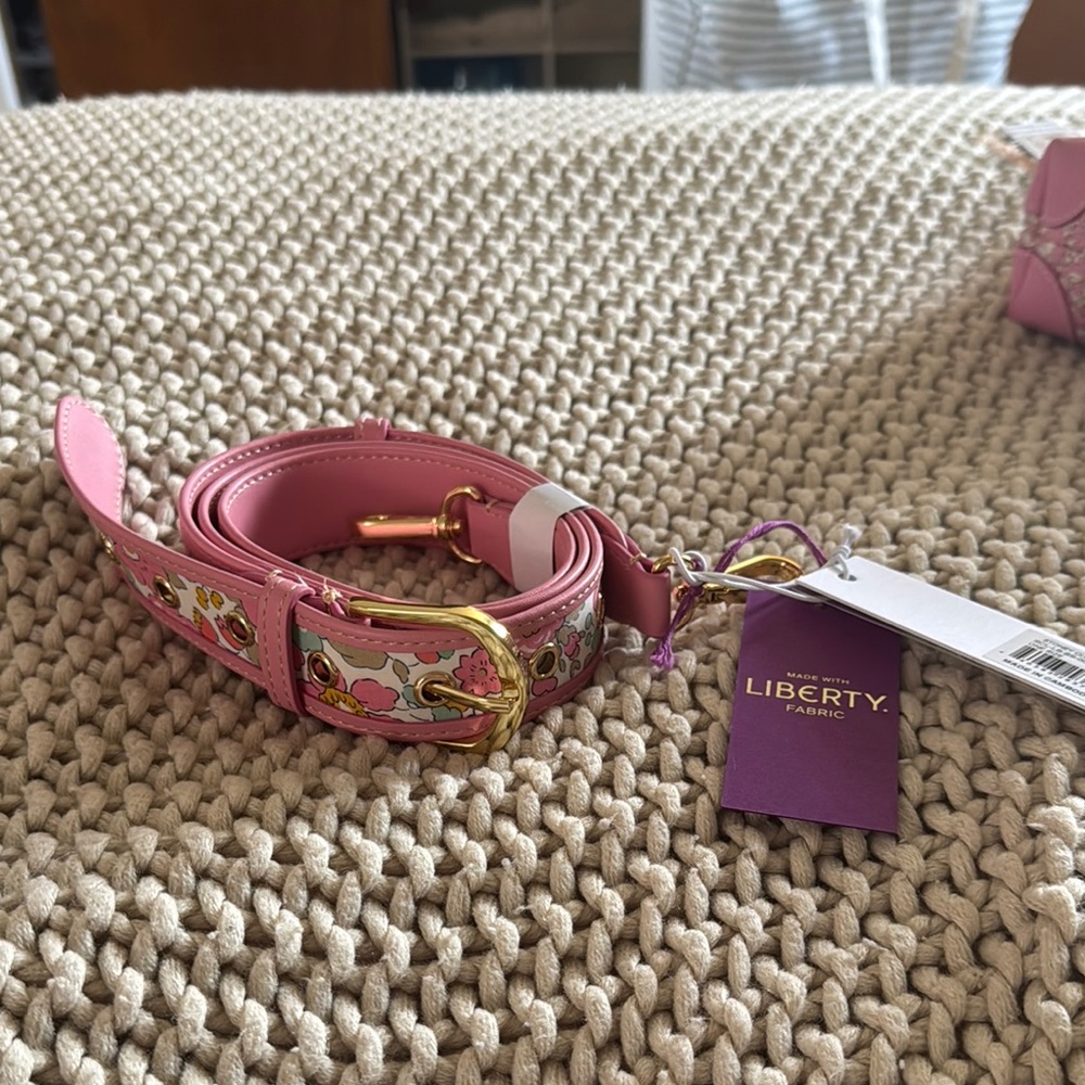 Stoney Clover Lane Adjustable Crossbody Strap Made with Liberty Fabric “Betsy”